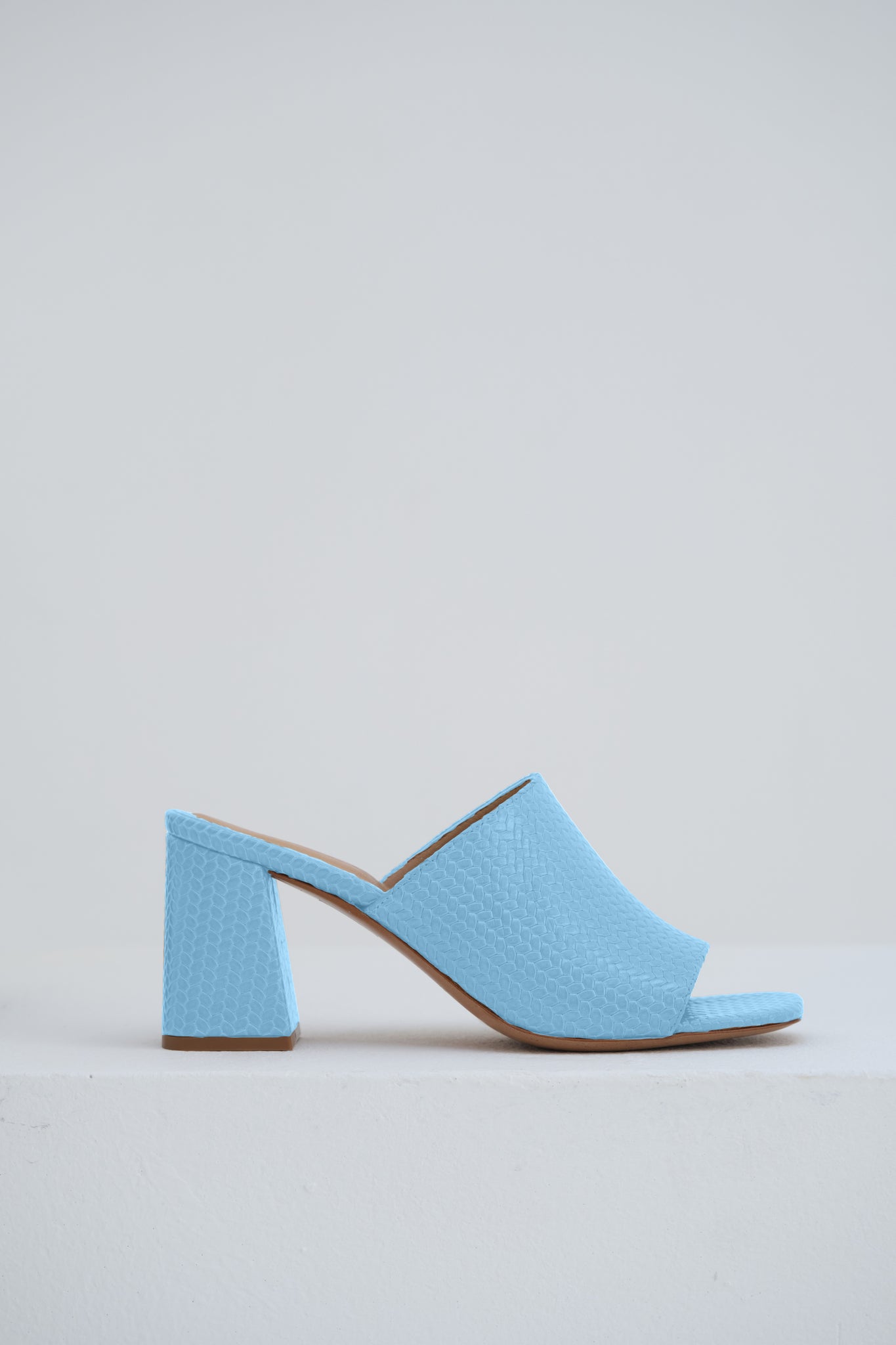 EVITA MULE - BOSSY BLUE